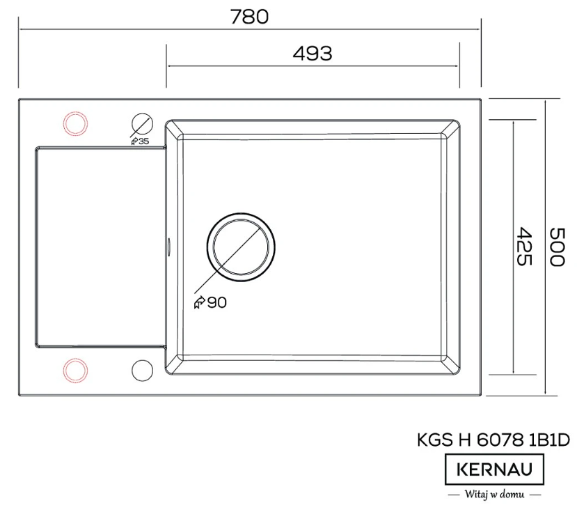 KGS H 6078 1B1D Black Metallic